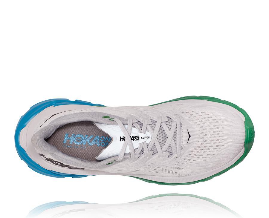 Hoka One One Running Shoes Mens White - Clifton Edge - 48019UHRP